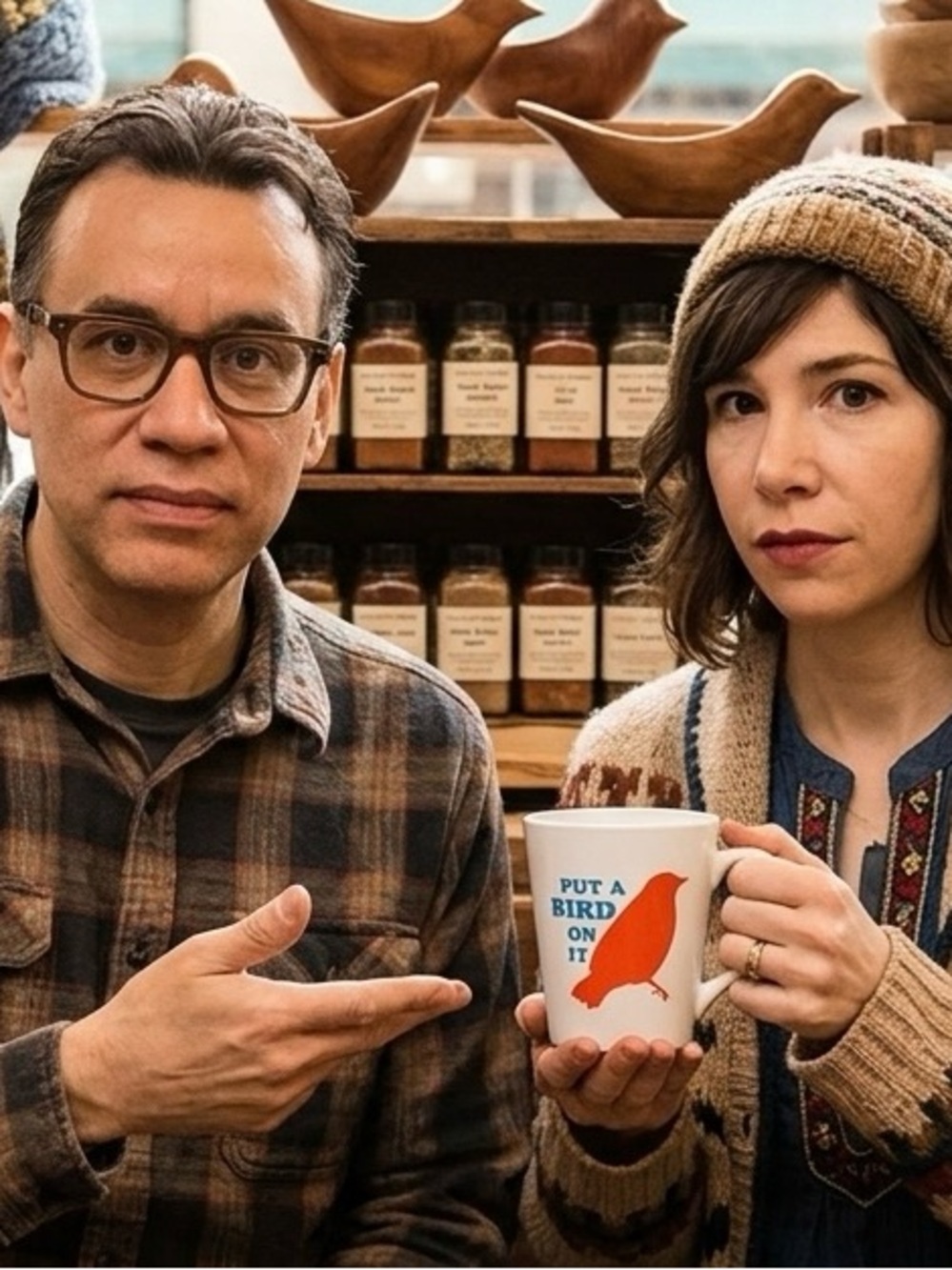 Put a Bird on It Mug from the Portlandia Series